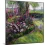 Rose Bed and Geese, 1992-Timothy Easton-Mounted Giclee Print