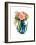 Rose Bouquet I-Julie Paton-Framed Art Print