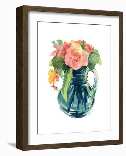 Rose Bouquet I-Julie Paton-Framed Art Print