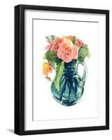 Rose Bouquet I-Julie Paton-Framed Art Print