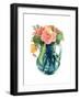 Rose Bouquet I-Julie Paton-Framed Art Print