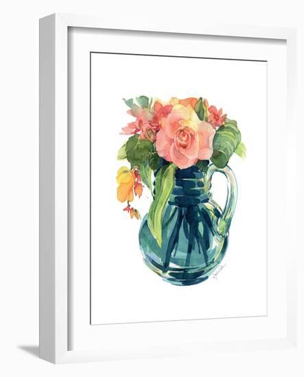 Rose Bouquet I-Julie Paton-Framed Art Print