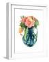 Rose Bouquet I-Julie Paton-Framed Art Print