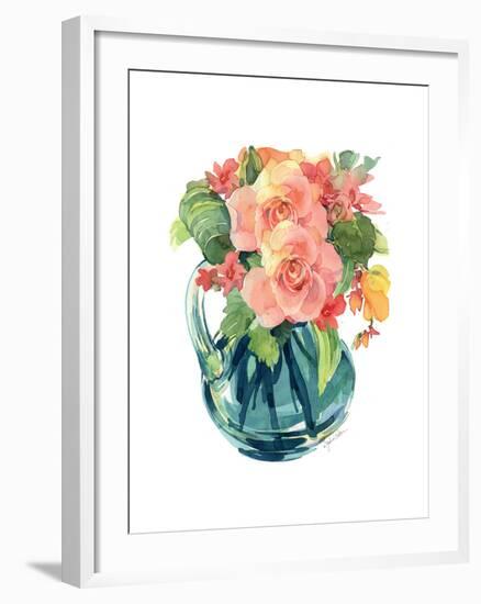 Rose Bouquet II-Julie Paton-Framed Art Print