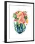 Rose Bouquet II-Julie Paton-Framed Art Print