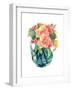 Rose Bouquet II-Julie Paton-Framed Art Print