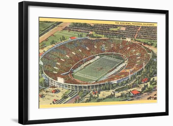 Rose Bowl, Pasadena, California-null-Framed Art Print