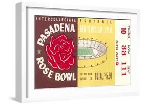 Rose Bowl, Pasadena-null-Framed Art Print