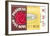 Rose Bowl, Pasadena-null-Framed Art Print