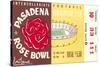 Rose Bowl Ticket-null-Stretched Canvas