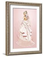 Rose Bride-Atelier Sommerland-Framed Art Print