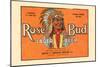 Rose Bud Lager Beer-null-Mounted Art Print