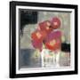 Rose Bud Vase I-Jennifer Goldberger-Framed Art Print