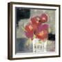 Rose Bud Vase I-Jennifer Goldberger-Framed Art Print