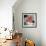 Rose Bud Vase I-Jennifer Goldberger-Framed Art Print displayed on a wall