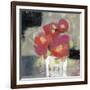 Rose Bud Vase I-Jennifer Goldberger-Framed Art Print