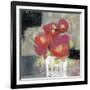 Rose Bud Vase I-Jennifer Goldberger-Framed Art Print