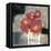 Rose Bud Vase I-Jennifer Goldberger-Framed Stretched Canvas