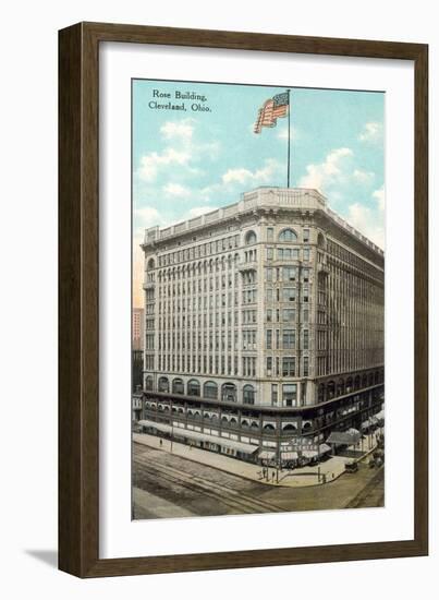 Rose Building, Cleveland-null-Framed Art Print