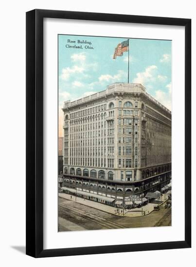 Rose Building, Cleveland-null-Framed Art Print