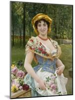 Rose Celebration, Tripudio Di Rose, 19th Century-Federigo Andreotti-Mounted Giclee Print