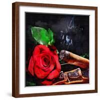 Rose Cigar-Murray Murray Henderson Fine Art-Framed Giclee Print