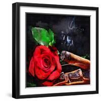 Rose Cigar-Murray Murray Henderson Fine Art-Framed Giclee Print