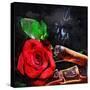 Rose Cigar-Murray Murray Henderson Fine Art-Stretched Canvas