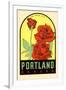 Rose City, Portland, Oregon-null-Framed Art Print