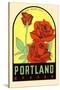 Rose City, Portland, Oregon-null-Stretched Canvas