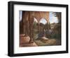 Rose Cloister-Judy Mastrangelo-Framed Giclee Print