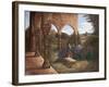 Rose Cloister-Judy Mastrangelo-Framed Giclee Print