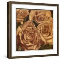 Rose Cluster II-Linda Hanly-Framed Art Print