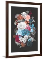 Rose Cluster-null-Framed Art Print