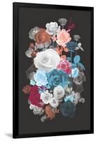 Rose Cluster-null-Framed Art Print