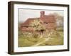 Rose Cottage, Shottermill-Helen Allingham-Framed Premium Giclee Print