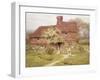 Rose Cottage, Shottermill-Helen Allingham-Framed Premium Giclee Print