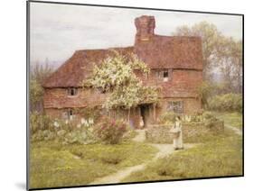Rose Cottage, Shottermill-Helen Allingham-Mounted Premium Giclee Print