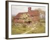 Rose Cottage, Shottermill-Helen Allingham-Framed Giclee Print