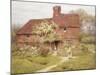 Rose Cottage, Shottermill-Helen Allingham-Mounted Giclee Print