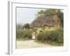 Rose Cottage-Helen Allingham-Framed Giclee Print