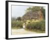 Rose Cottage-Helen Allingham-Framed Giclee Print