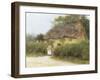 Rose Cottage-Helen Allingham-Framed Giclee Print