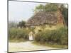 Rose Cottage-Helen Allingham-Mounted Giclee Print