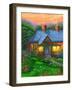 Rose Cottage-Bonnie B. Cook-Framed Giclee Print