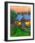 Rose Cottage-Bonnie B. Cook-Framed Giclee Print