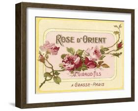 Rose D Orient-null-Framed Giclee Print