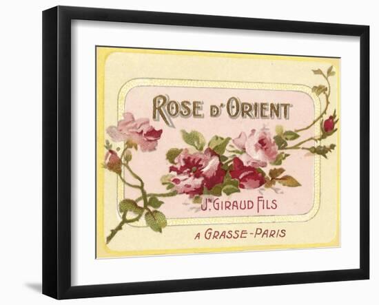 Rose D Orient-null-Framed Giclee Print