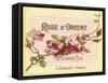 Rose D Orient-null-Framed Stretched Canvas