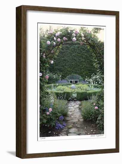 Rose Entry-Stacy Bass-Framed Giclee Print